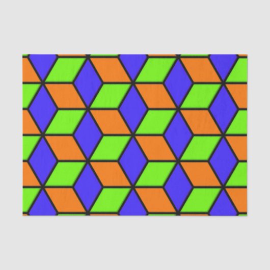 R Cube Blick Seidenpapier (Vorderseite)