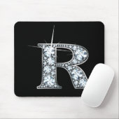 "R" Diamond Bling Mousepad (Mit Mouse)