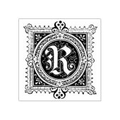 R Erster Buchstabe Gummistempel (Prägung)