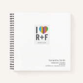 R + F Notebook Notizblock (Vorderseite)