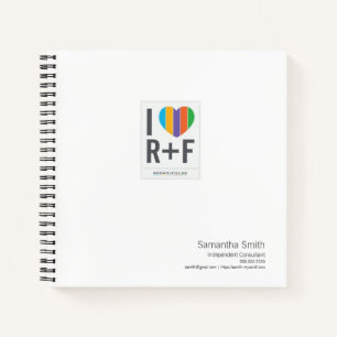 R + F Notebook Notizblock
