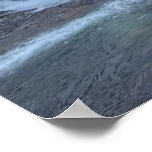 R F P Fußgängerbrücke - Spokane Washington Poster (Ecke)