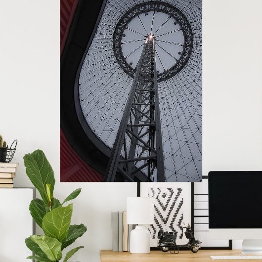 R F P Tent Support Ring - Spokane Washington Poster (Heimbüro)