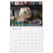r/ferrets Calendar 4th Edition (2026) Kalender (Feb 2027)