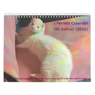 r/ferrets Kalender 5. Ausgabe (2026)