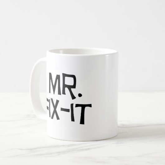 r fix-it kaffeetasse (Vorderseite Links)