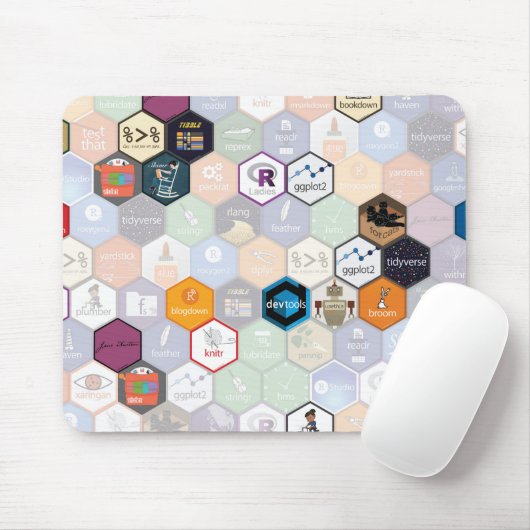 R Hex Mousepad (Mit Mouse)