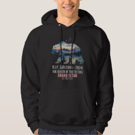 R.I.P. 399 (1996-2024) Königin des Zetonbären Hoodie