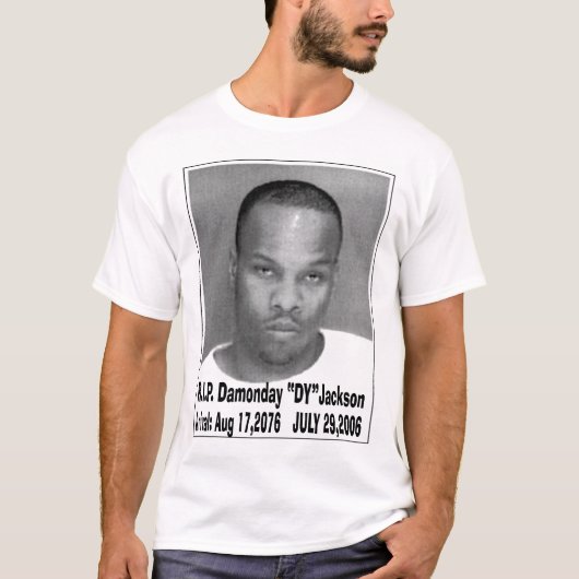 R.I.P. Damonday "DY" / "Do You You" Jackson T-Shirt (Vorderseite)