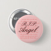 R.I.P. Engel Button (Vorne & Hinten)