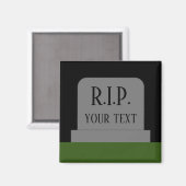 R.I.P. Erholung in Peace Grabstein Grave Magnet (Vorderseite/Rückseite)