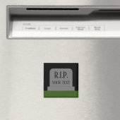 R.I.P. Erholung in Peace Grabstein Grave Magnet (In Situ (Geschirrspüler))