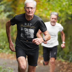 R.I.P. Grandtochter Foto Memorial T - Shirt