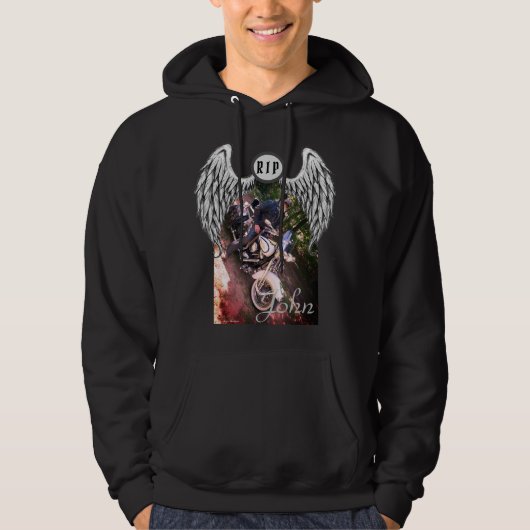 R.I.P. JOHN HOODIE (Vorderseite)