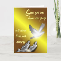 R.I.P./Kondolenz/In Speicher der Karte