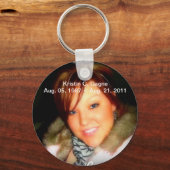R.I.P. Kristin C. Gagne Schlüsselanhänger (Vorderseite)