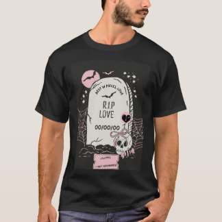 R.I.P. Liebe, Lustige Anti-Valentinstag-Karte T-Shirt