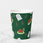 R.I.P Weihnachts-Party-Cups - Stil 2 Pappbecher (Rückseite)