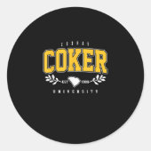 R Institute Cobras Technology Arch Retro for Men W Runder Aufkleber (Vorderseite)