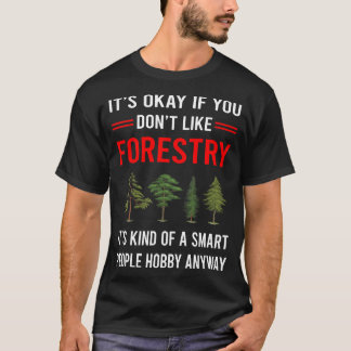 R Intelligente Volksmärkte Forstwirtschaft T-Shirt