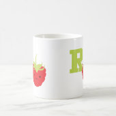 R ist für Himbeere Kaffeetasse (Mittel)