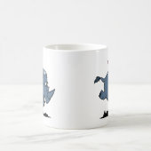 R ist für Nashorn Kaffeetasse (Mittel)