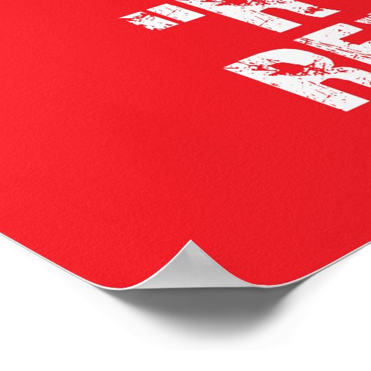 R ist für poster (Ecke)