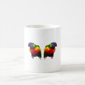 R ist für Rainbow Lorikeet Kaffeetasse (Mittel)