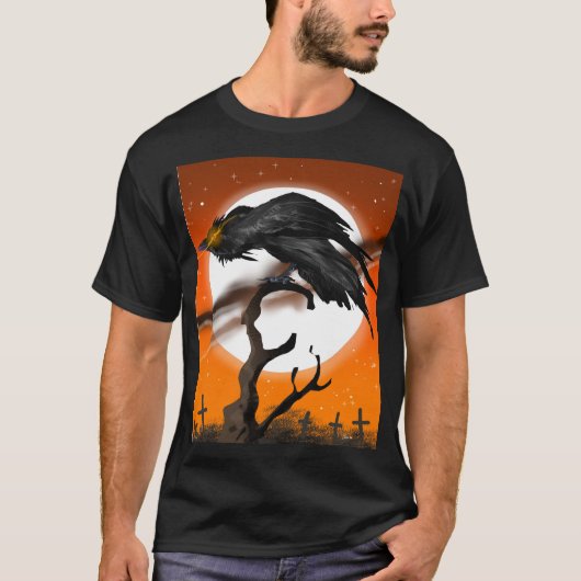R ist für Raven T-Shirt (Vorderseite)