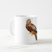R ist für Red Kite Kaffeetasse (Vorderseite Links)