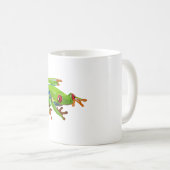 R ist für Red Mit Augen Tree Frog Kaffeetasse (VorderseiteRechts)