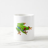 R ist für Red Mit Augen Tree Frog Kaffeetasse (Mittel)