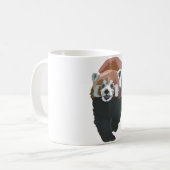 R ist für Red Panda Kaffeetasse (Vorderseite Links)