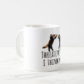 R ist für Red Panda Kaffeetasse (Vorderseite Links)