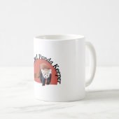 R ist für Red Panda Keeper Kaffeetasse (VorderseiteRechts)