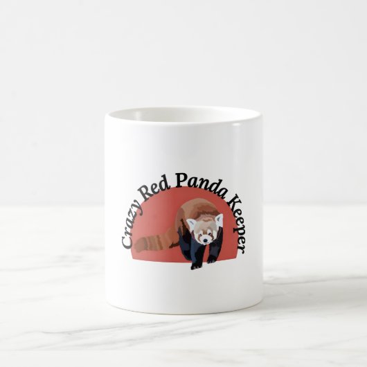 R ist für Red Panda Keeper Kaffeetasse (Mittel)