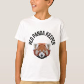 R ist für Red Panda Keeper T-Shirt (Vorderseite)