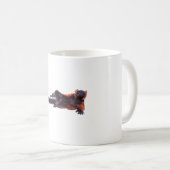 R ist für Red Ruffed Lemur Kaffeetasse (VorderseiteRechts)