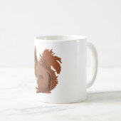 R ist für Red Squirrel Kaffeetasse (VorderseiteRechts)