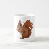 R ist für Red Squirrel Kaffeetasse (Mittel)