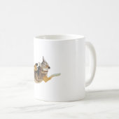 R ist für Red Wolf Kaffeetasse (VorderseiteRechts)
