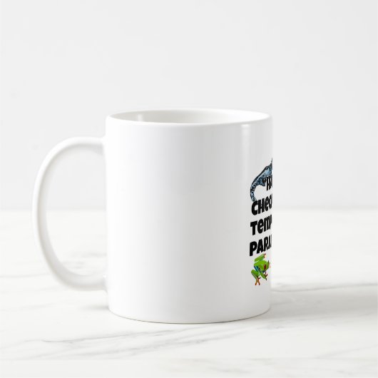 R ist für Reptile Kaffeetasse (Links)