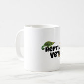 R ist für Reptile Vet Kaffeetasse (Vorderseite Links)