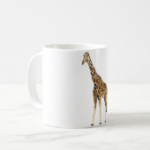 R ist für retikulierte Giraffe Kaffeetasse (Vorderseite Links)