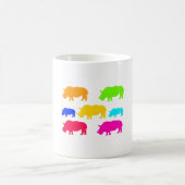 R ist für Rhino Kaffeetasse (Mittel)