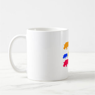 R ist für Rhino Kaffeetasse