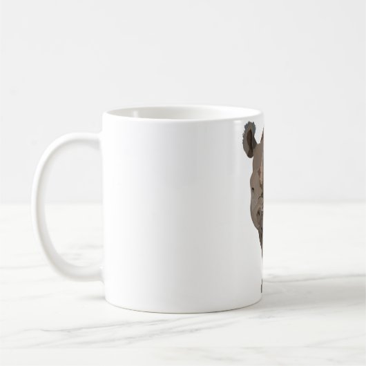 R ist für Rhino Kaffeetasse (Links)