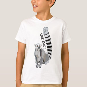 R ist für Ring Tails Lemur T-Shirt