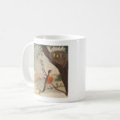 R ist für Robin Kaffeetasse (Vorderseite Links)