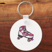 R ist für Rollerskate Schlüsselanhänger (Vorderseite)
